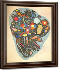 Colourful Ensemble By Wassily Kandinsky Fine Art Print