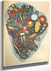 Colourful Ensemble By Wassily Kandinsky Fine Art Print