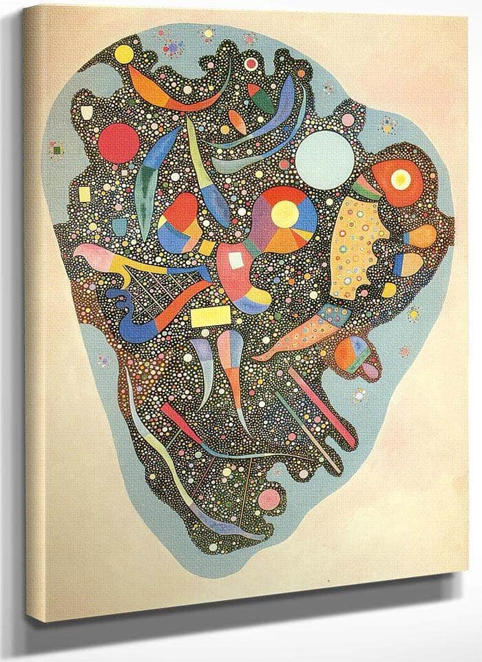 Colourful Ensemble By Wassily Kandinsky Fine Art Print