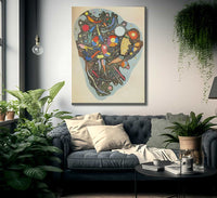 Colourful Ensemble By Wassily Kandinsky Fine Art Print