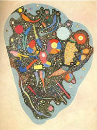 Colourful Ensemble By Wassily Kandinsky Fine Art Print