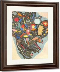 Colourful Ensemble By Wassily Kandinsky Fine Art Print