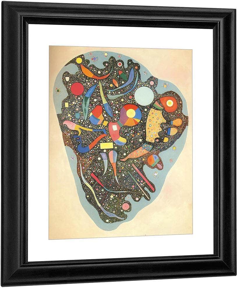 Colourful Ensemble By Wassily Kandinsky Fine Art Print