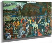 Colourful Life 1907 By Wassily Kandinsky Fine Art Print