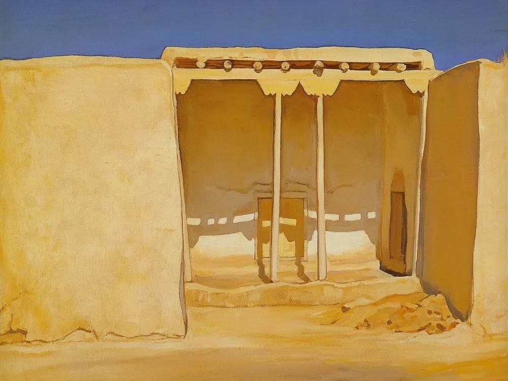 Como Se Pasa La Vida By Maynard Dixon Fine Art Print