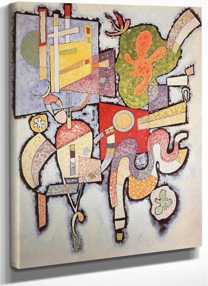 Complex Simple By Wassily Kandinsky Fine Art Print
