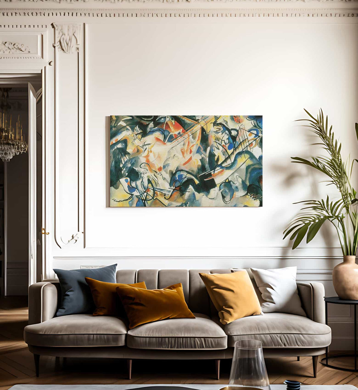 Compositino Vi 1913 By Wassily Kandinsky Fine Art Print