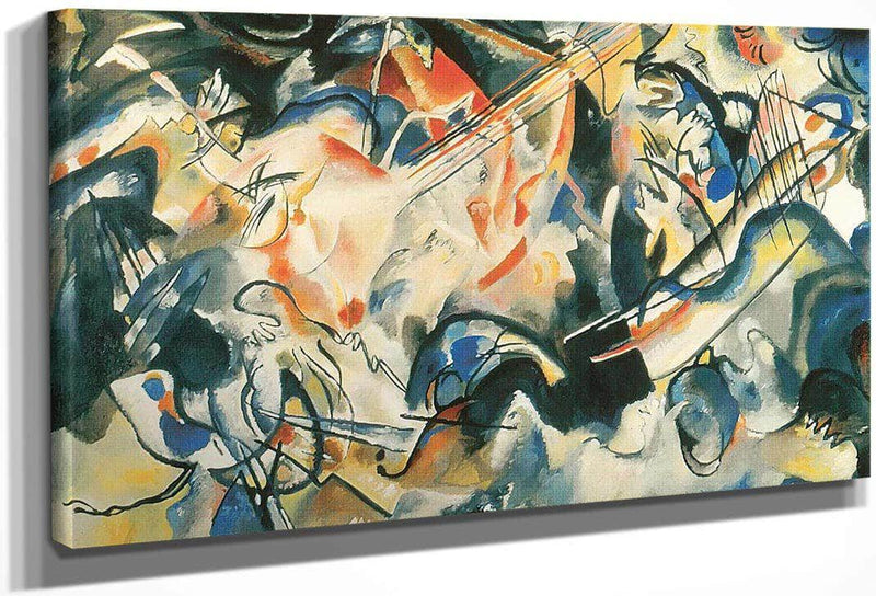 Compositino Vi 1913 By Wassily Kandinsky Fine Art Print
