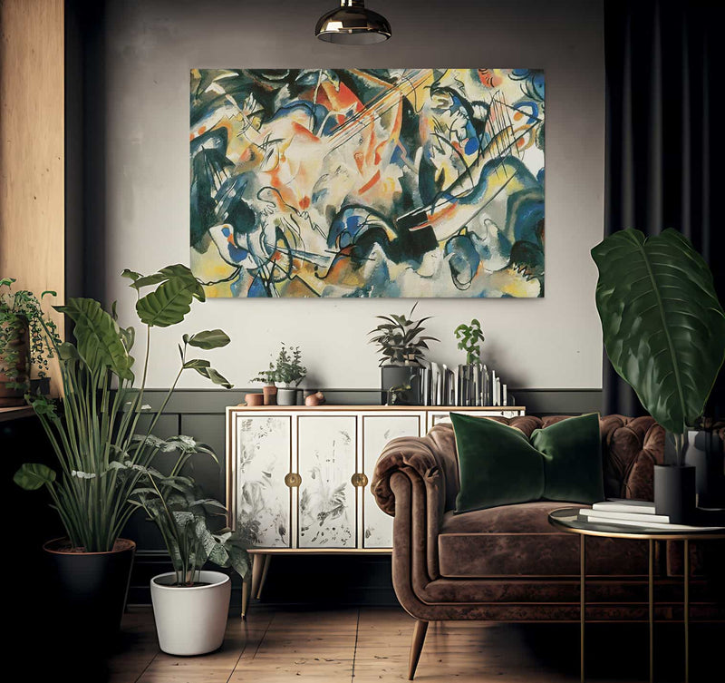 Compositino Vi 1913 By Wassily Kandinsky Fine Art Print