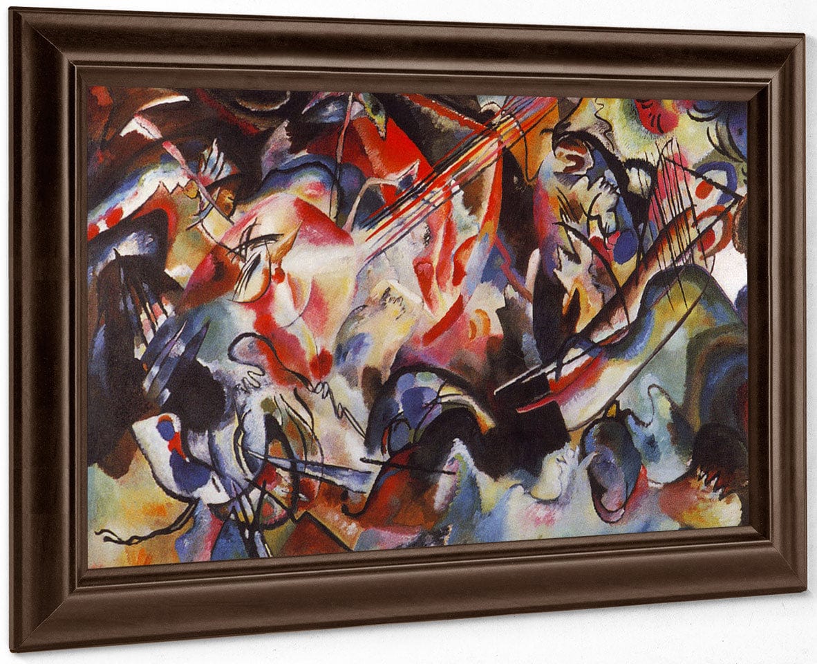 Composition 6 1913 By Wassily Kandinsky Fine Art Print