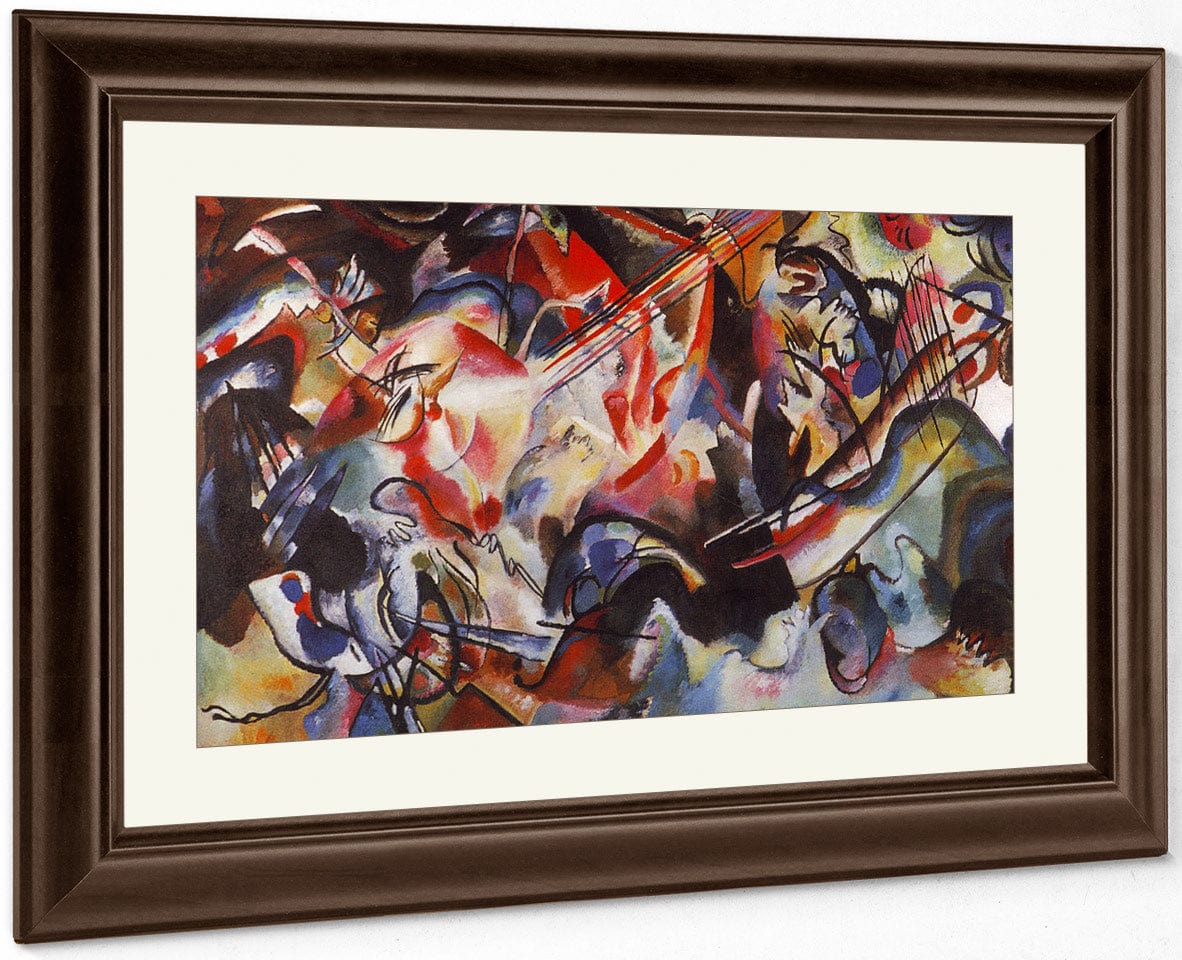 Composition 6 1913 By Wassily Kandinsky Fine Art Print