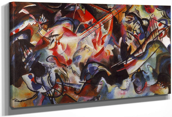 Composition 6 1913 By Wassily Kandinsky Fine Art Print