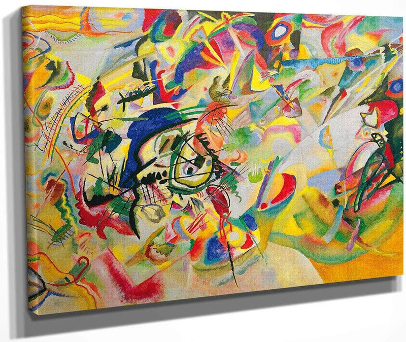 Composition 7 1913 By Wassily Kandinsky Fine Art Print