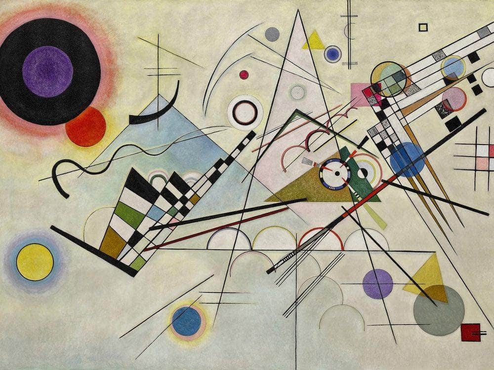 Composition 8 1923 By Wassily Kandinsky Fine Art Print