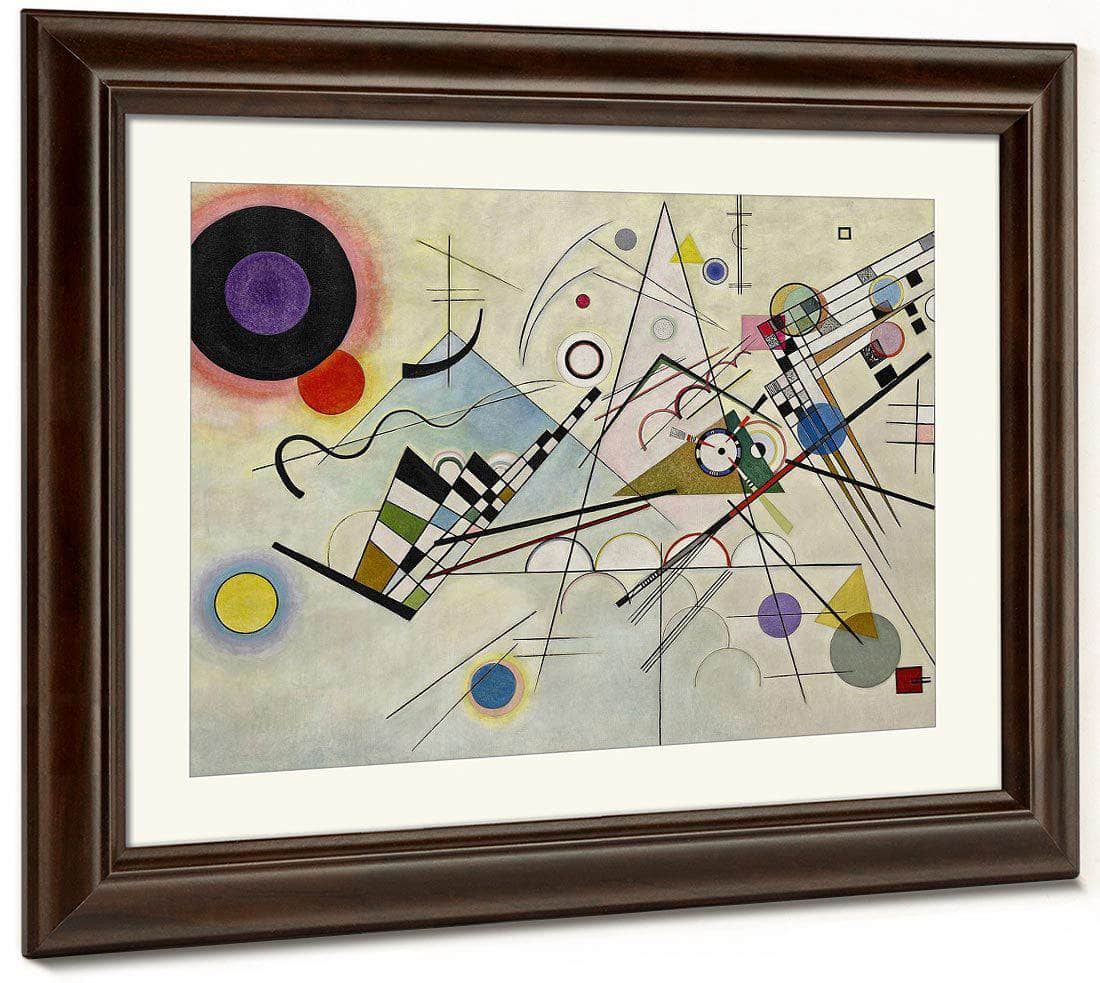Composition 8 1923 By Wassily Kandinsky Fine Art Print