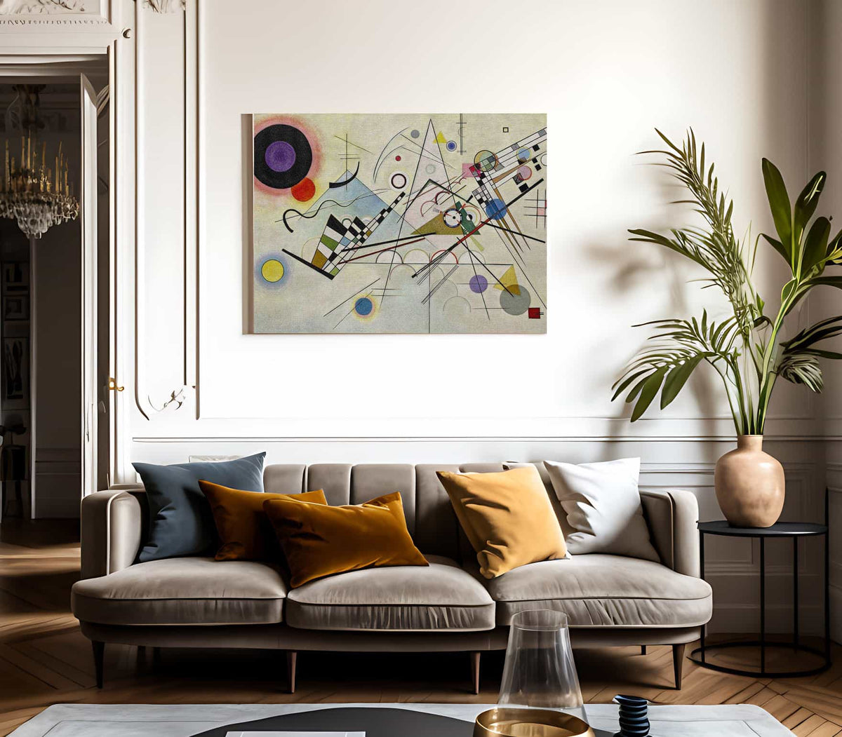 Composition 8 1923 By Wassily Kandinsky Fine Art Print