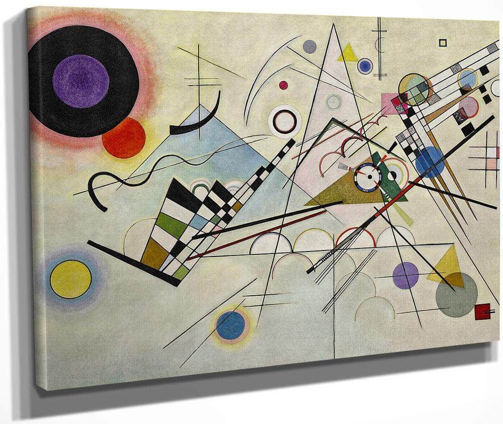 Composition 8 1923 By Wassily Kandinsky Fine Art Print