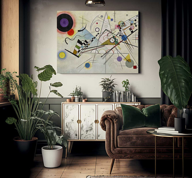 Composition 8 1923 By Wassily Kandinsky Fine Art Print