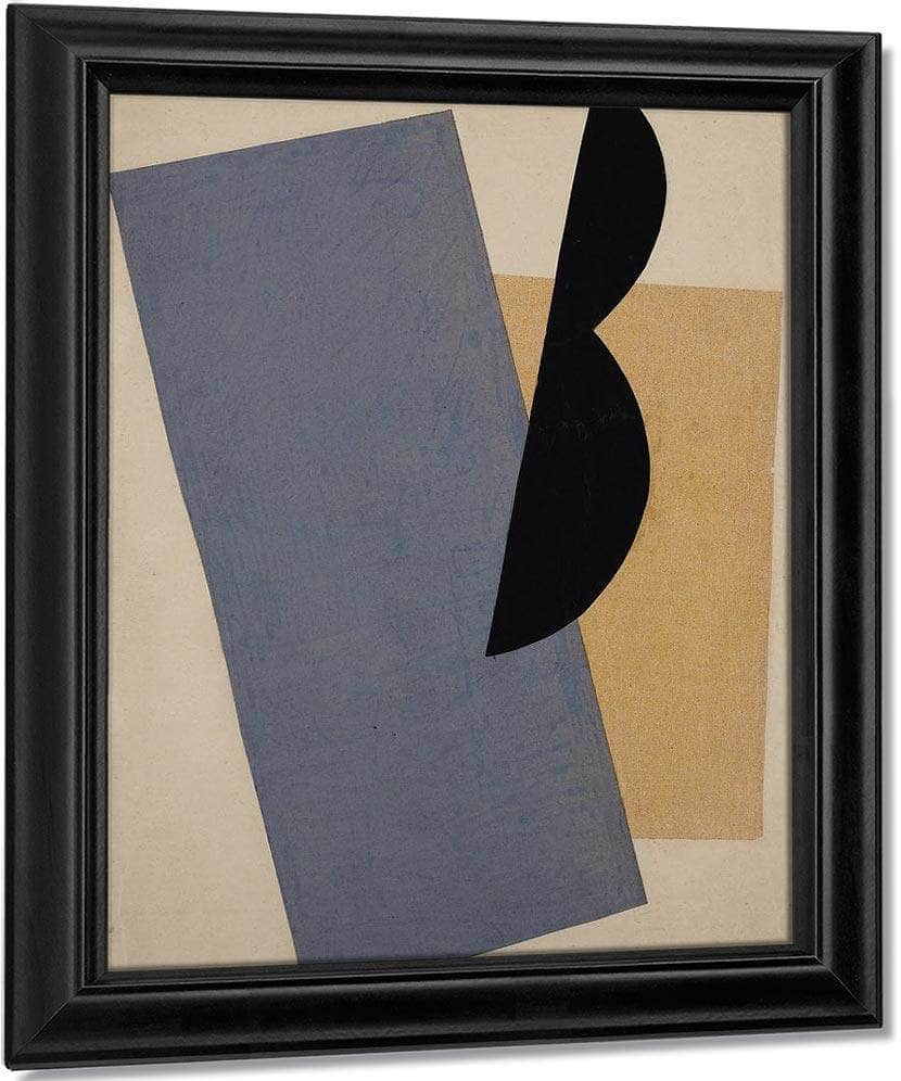Composition Blue Yellow Black 1920 44X29Cm Berardo Collection Museum 102 458 By Liubov Popova Fine Art Print