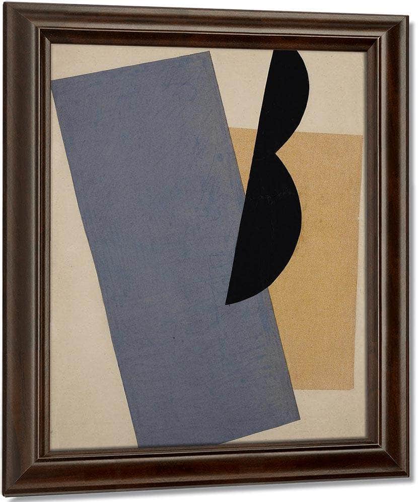 Composition Blue Yellow Black 1920 44X29Cm Berardo Collection Museum 102 458 By Liubov Popova Fine Art Print
