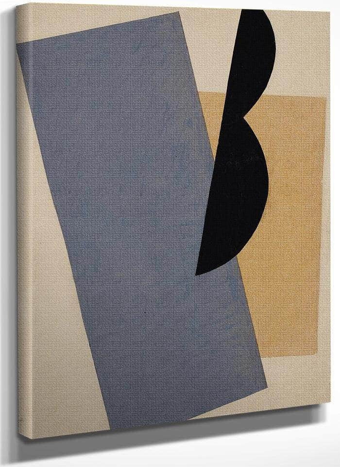 Composition Blue Yellow Black 1920 44X29Cm Berardo Collection Museum 102 458 By Liubov Popova Fine Art Print