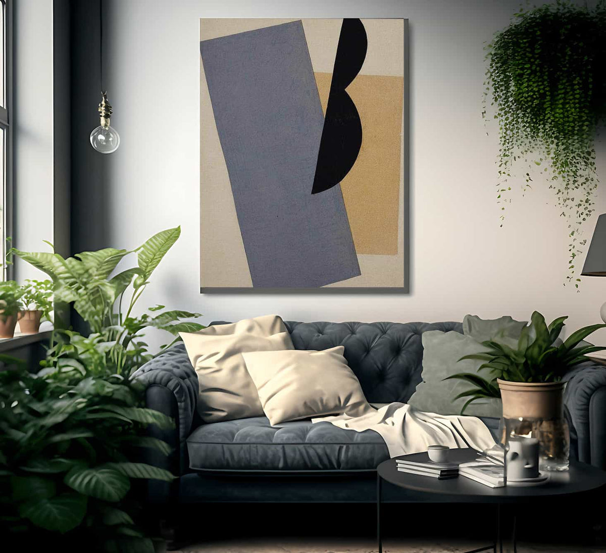 Composition Blue Yellow Black 1920 44X29Cm Berardo Collection Museum 102 458 By Liubov Popova Fine Art Print