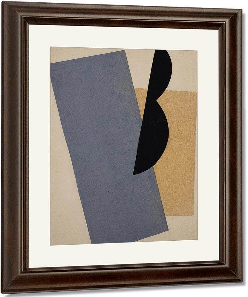 Composition Blue Yellow Black 1920 44X29Cm Berardo Collection Museum 102 458 By Liubov Popova Fine Art Print
