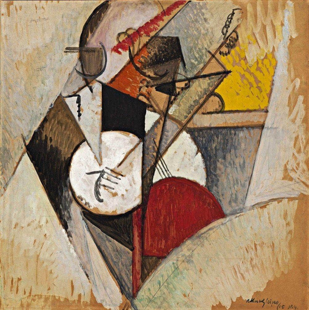 Composition For Jazz Painting Albert Gleizes Canvas Art Fine Art Print