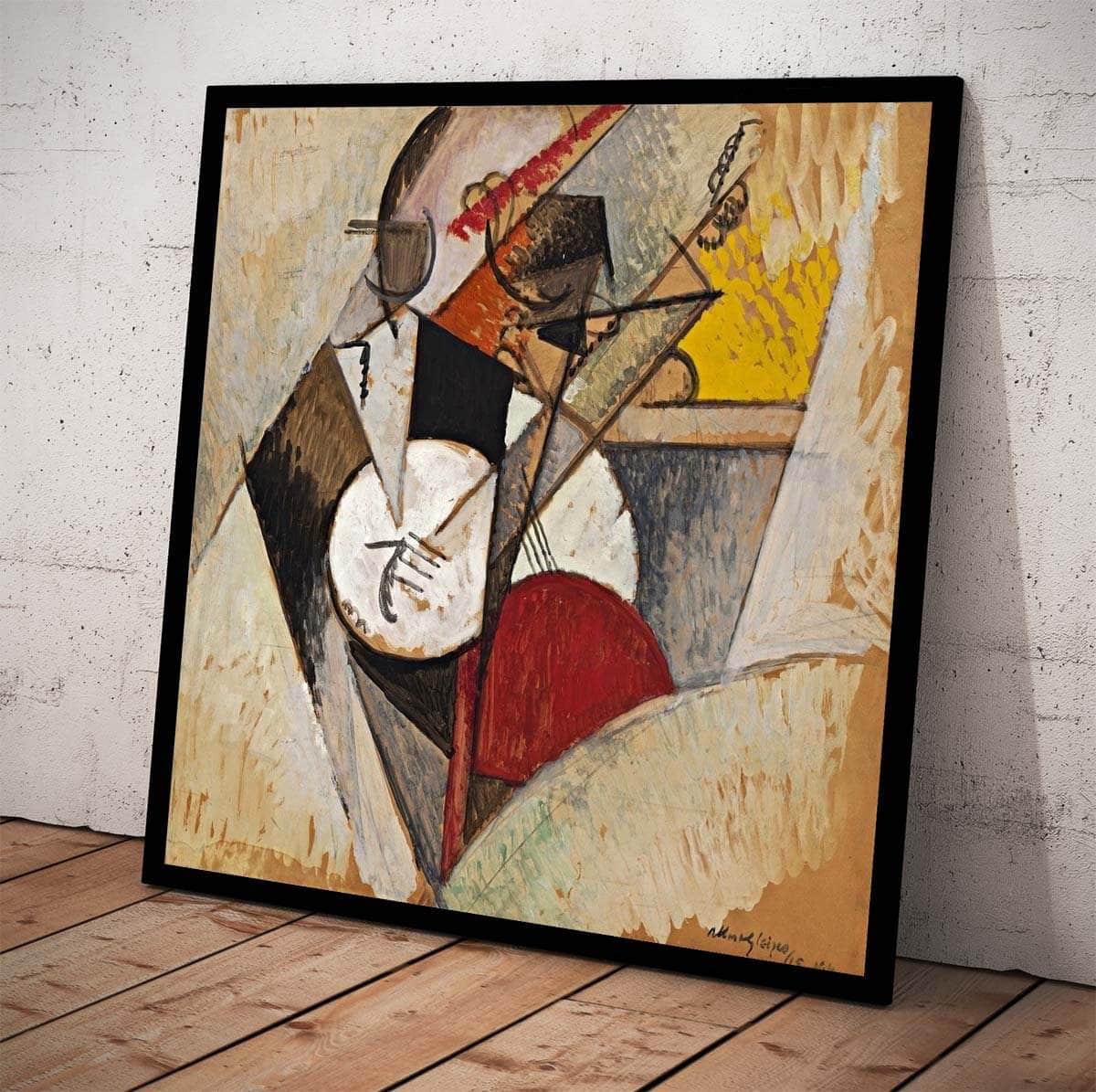 Composition For Jazz Painting Albert Gleizes Canvas Art Fine Art Print