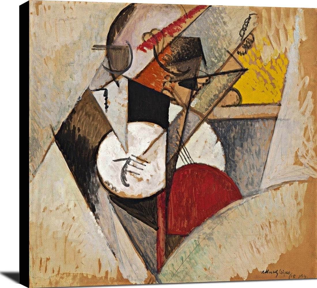Composition For Jazz Painting Albert Gleizes Canvas Art Fine Art Print