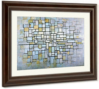 Composition In Blue Gray And Pink 1913 Oil On Canvas 880X1150Mm Kro Ller Mu Ller Museum Otterlo By Piet Mondrian Fine Art Print