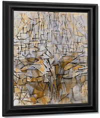 Composition No 3 1912 1913 Oil On Canvas 950X800Mm Haags Gemeentenmuseum Hague By Piet Mondrian Fine Art Print