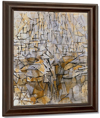 Composition No 3 1912 1913 Oil On Canvas 950X800Mm Haags Gemeentenmuseum Hague By Piet Mondrian Fine Art Print