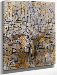 Composition No 3 1912 1913 Oil On Canvas 950X800Mm Haags Gemeentenmuseum Hague By Piet Mondrian Fine Art Print