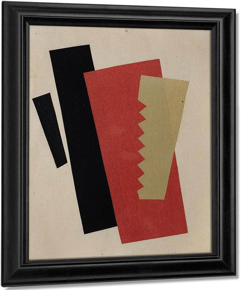 Composition Red Black Gold 1920 29X23Cm Berardo Collection Museum 102 459 By Liubov Popova Fine Art Print