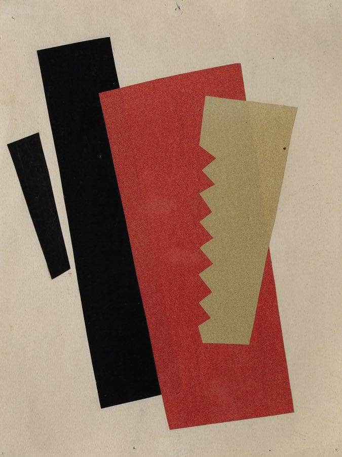 Composition Red Black Gold 1920 29X23Cm Berardo Collection Museum 102 459 By Liubov Popova Fine Art Print