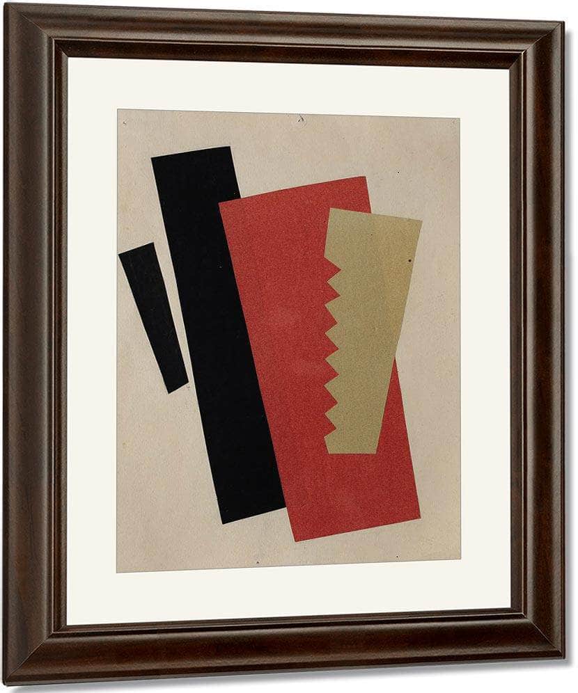 Composition Red Black Gold 1920 29X23Cm Berardo Collection Museum 102 459 By Liubov Popova Fine Art Print