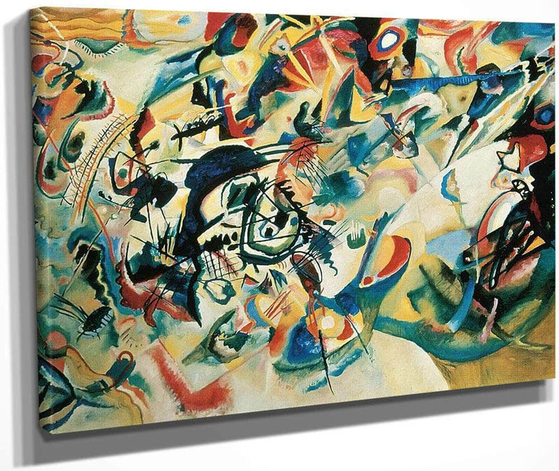 Composition Vii By Wassily Kandinsky Fine Art Print