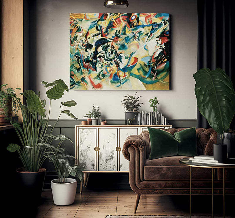 Composition Vii By Wassily Kandinsky Fine Art Print