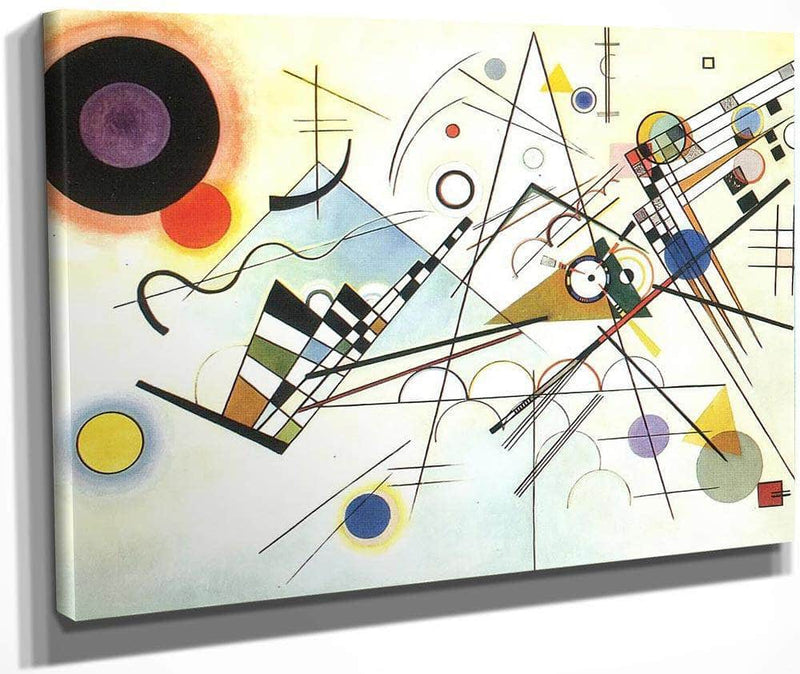 Composition Viii 1923 By Wassily Kandinsky Fine Art Print