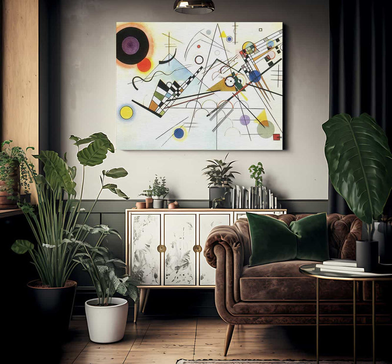 Composition Viii 1923 By Wassily Kandinsky Fine Art Print