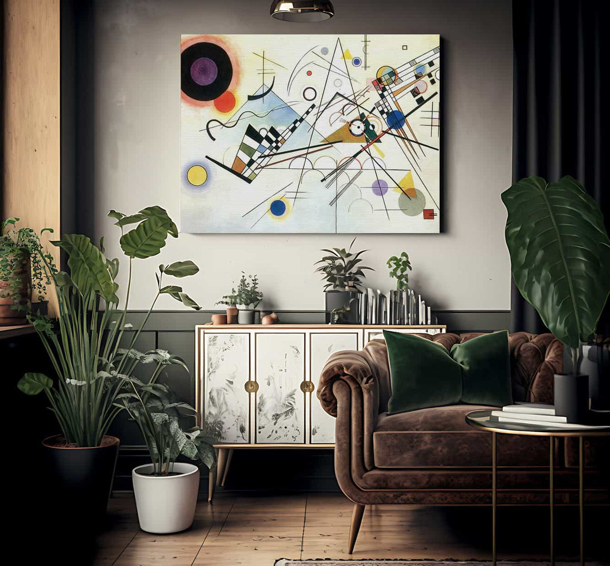 Composition Viii By Wassily Kandinsky Fine Art Print