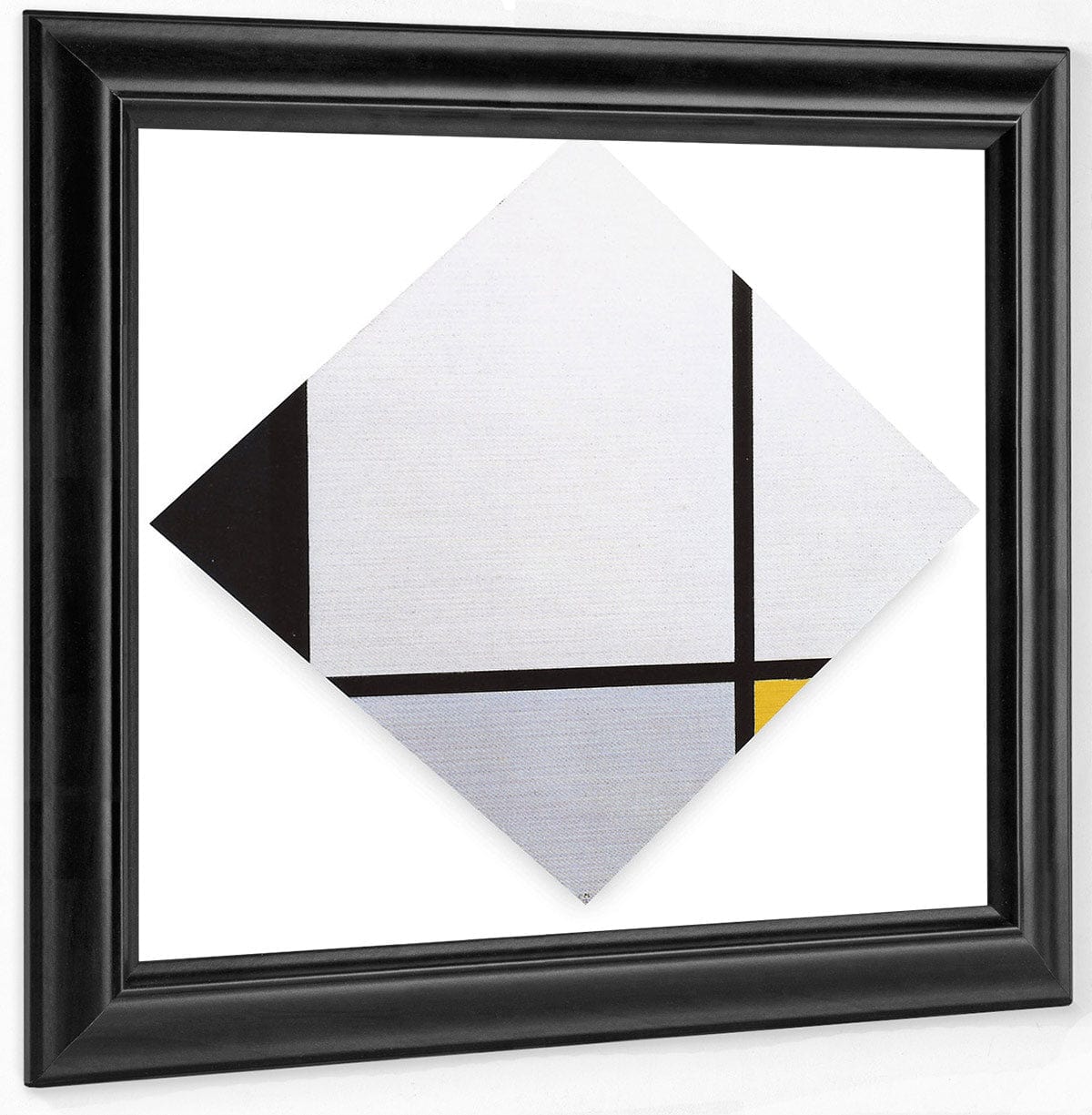 Composition With Blue And Yellow Composition I 1925 Oil On Canvas 112X112Mm Kunsthaus Zu Rich Min By Piet Mondrian Fine Art Print