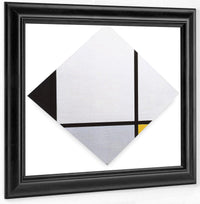 Composition With Blue And Yellow Composition I 1925 Oil On Canvas 112X112Mm Kunsthaus Zu Rich Min By Piet Mondrian Fine Art Print