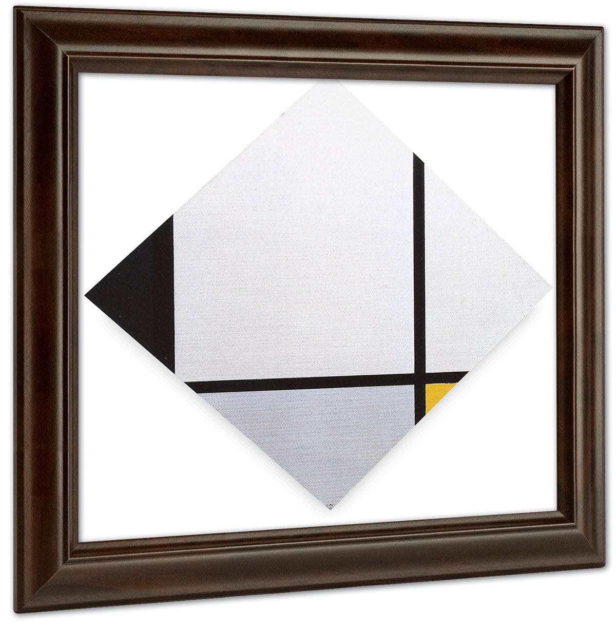 Composition With Blue And Yellow Composition I 1925 Oil On Canvas 112X112Mm Kunsthaus Zu Rich Min By Piet Mondrian Fine Art Print