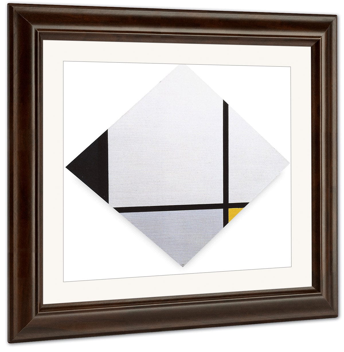 Composition With Blue And Yellow Composition I 1925 Oil On Canvas 112X112Mm Kunsthaus Zu Rich Min By Piet Mondrian Fine Art Print