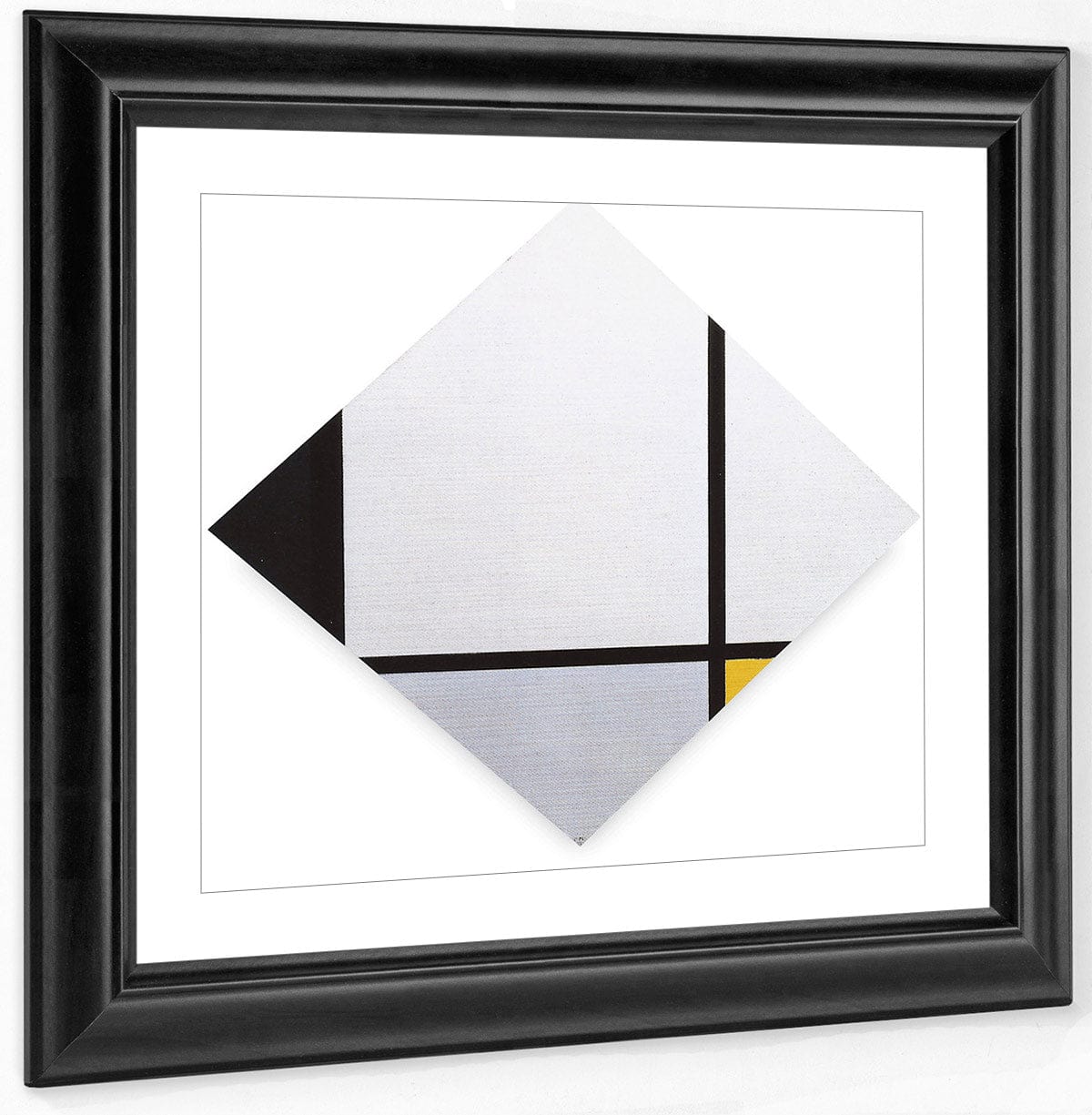 Composition With Blue And Yellow Composition I 1925 Oil On Canvas 112X112Mm Kunsthaus Zu Rich Min By Piet Mondrian Fine Art Print