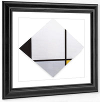 Composition With Blue And Yellow Composition I 1925 Oil On Canvas 112X112Mm Kunsthaus Zu Rich Min By Piet Mondrian Fine Art Print