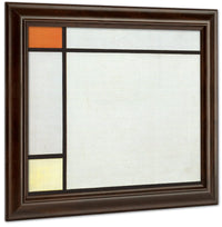 Composition With Red Yellow And Blue 1927 Oil On Canvas Private Collection By Piet Mondrian Fine Art Print