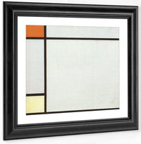 Composition With Red Yellow And Blue 1927 Oil On Canvas Private Collection By Piet Mondrian Fine Art Print